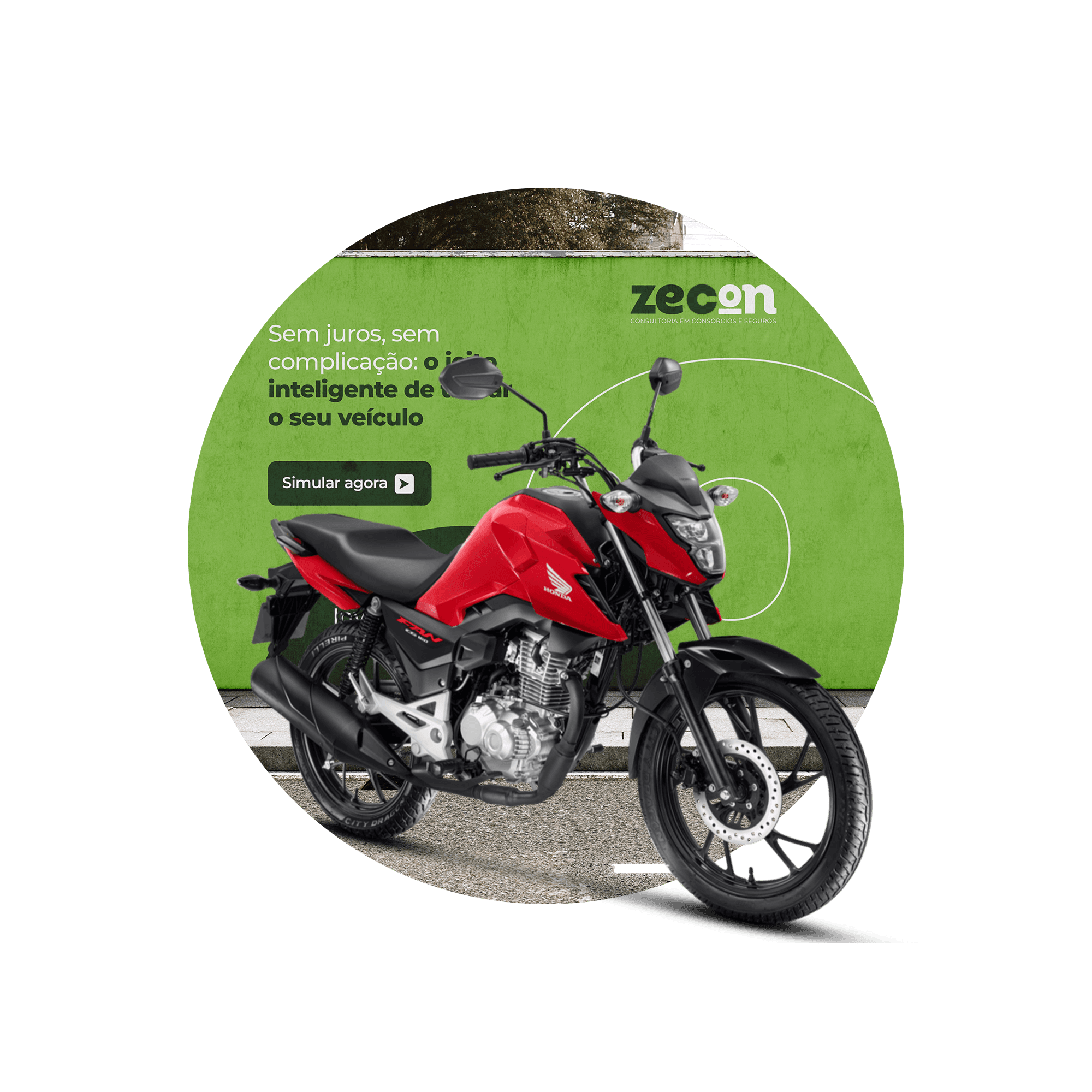 Imagem de um moto